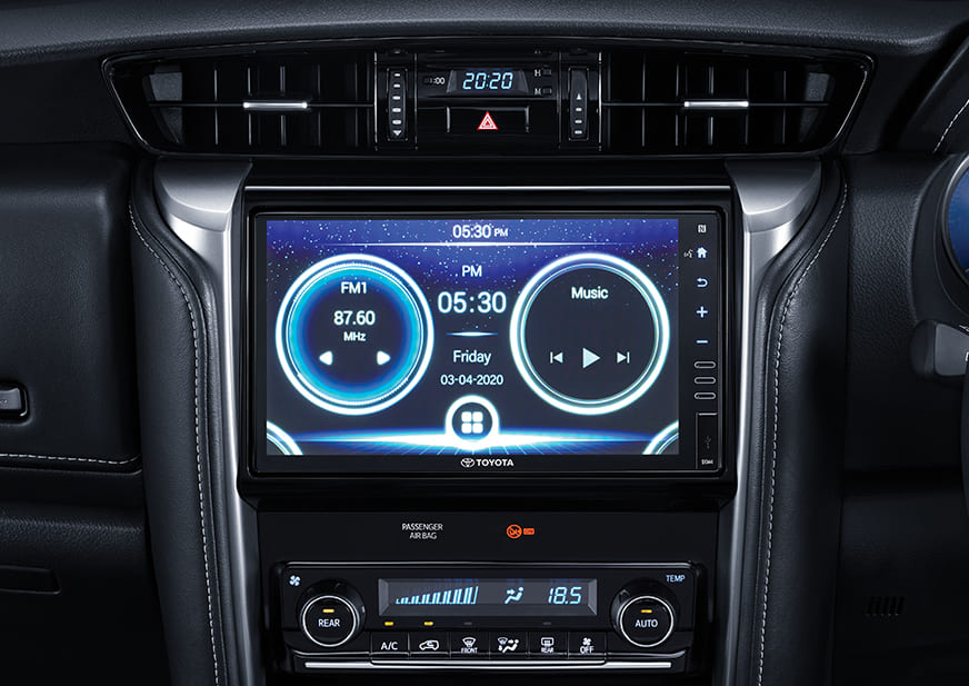 Modifikasi Head Unit Fortuner